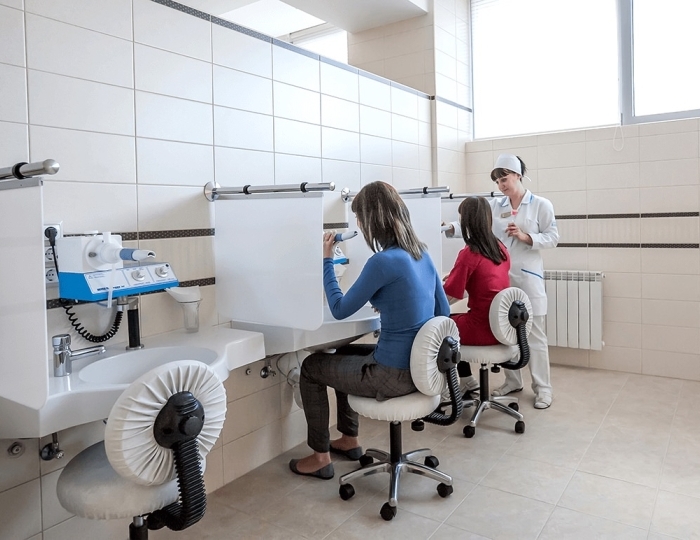 Лечебная база - Санаторий «Заря» Кисловодск